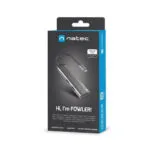 Natec Fowler Slim USB-C Docking Station με HDMI 4K PD Γκρι