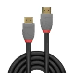 Lindy HDMI 1.4 Cable HDMI male - HDMI male 0.5m Μαύρο 36951