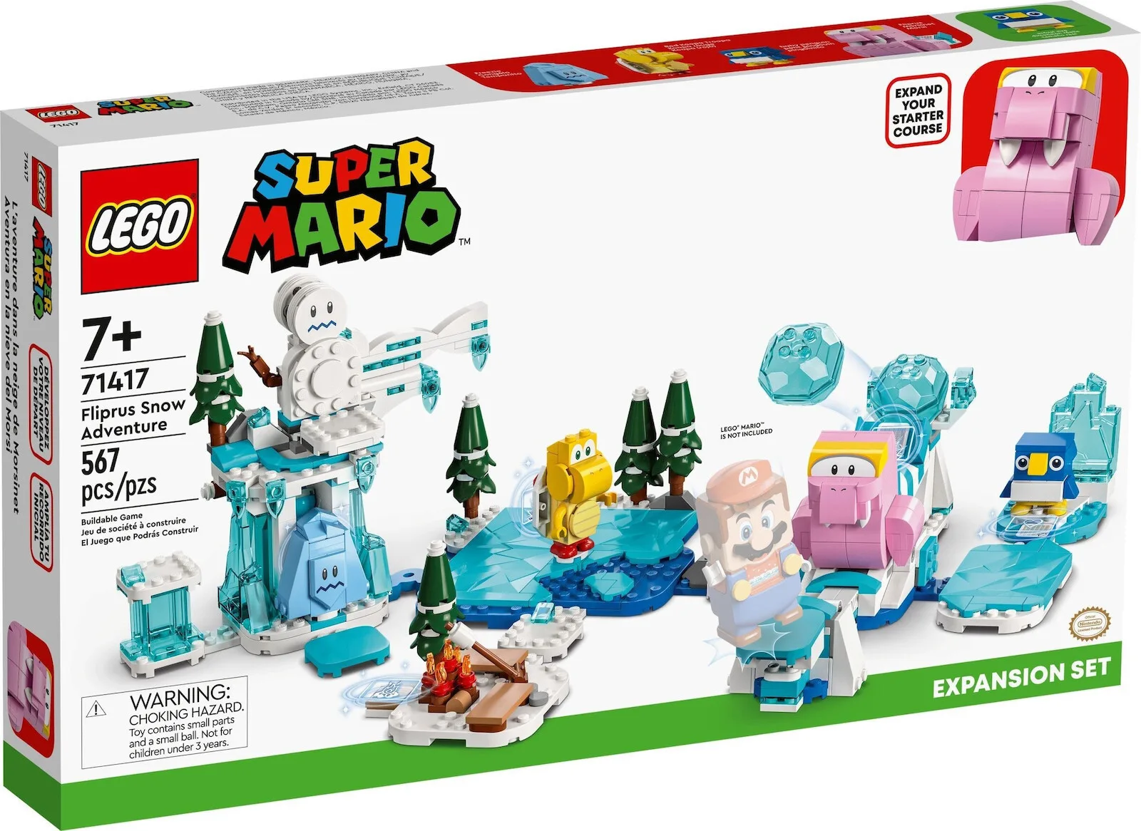 LEGO Super Mario Fliprus Snow Adventure Expansion Set για 7+ Ετών 71417 - Image 1