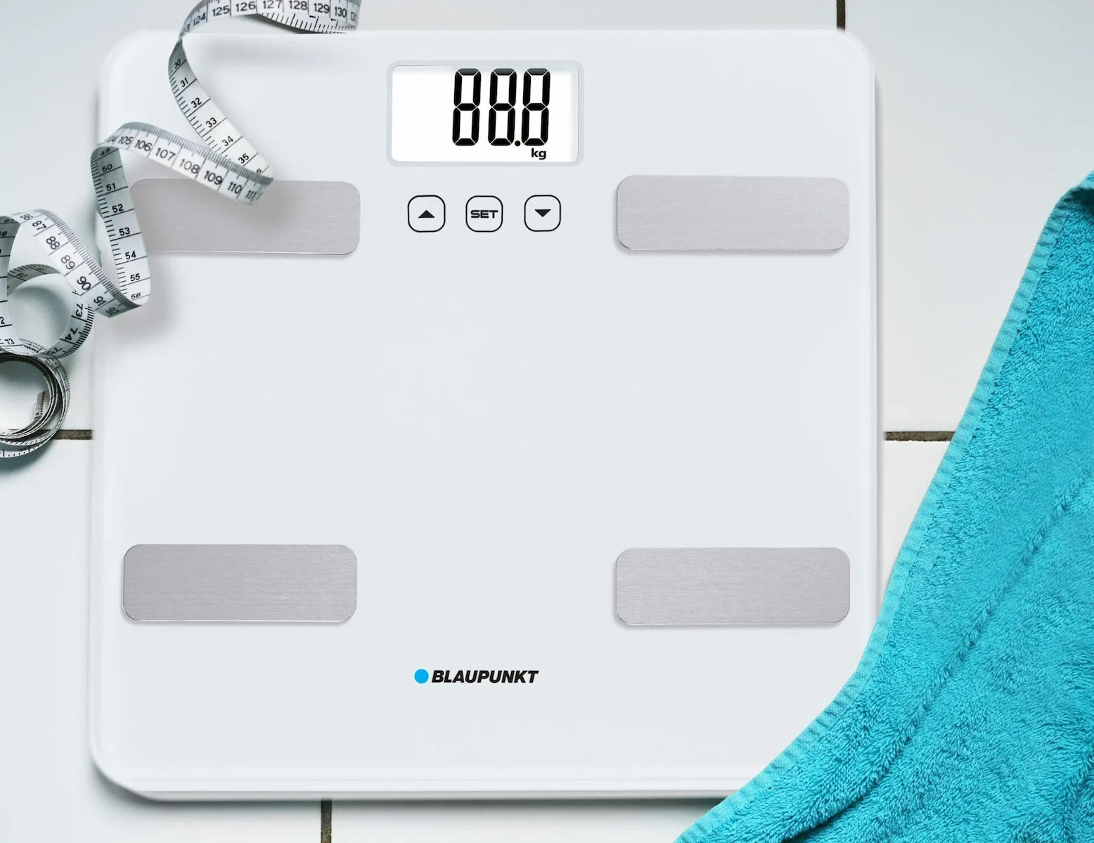 20230102102554_7e053507 Blaupunkt BSM501 Ψηφιακή Ζυγαριά 150kg Λευκή - Image 1