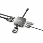 Urban Factory Hubee Light USB-C Docking Station με HDMI 4K PD Ασημί