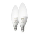 Philips Smart Λάμπες LED 5.3W για Ντουί E14 RGBW 470lm 2τμχ 929002294205