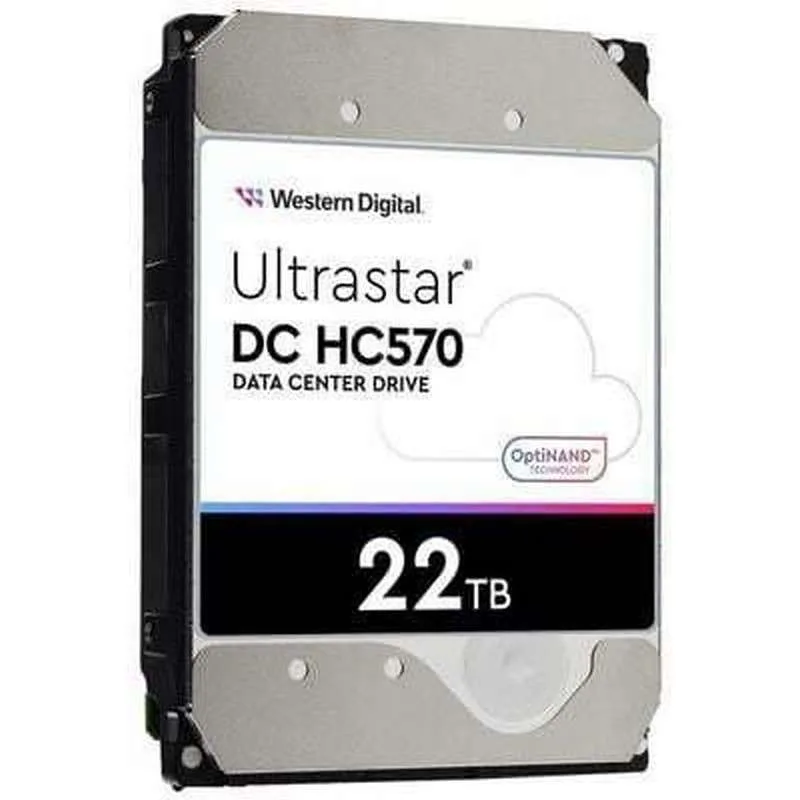 Western Digital Ultrastar DC HC570 512E SE P3 DC 22TB HDD Σκληρός Δίσκος 3.5" SAS 3.0 7200rpm με 512MB Cache για Server 0F48052 - Image 1