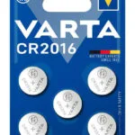 Varta Μπαταρίες Λιθίου Ρολογιών CR2016 3V 5τμχ