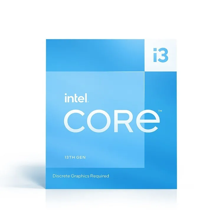Intel Core i3-13100F 3.4GHz Επεξεργαστής 4 Πυρήνων για Socket 1700 σε Κουτί με Ψύκτρα - Image 1