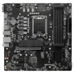 MSI Pro B760M-P DDR4 Motherboard Micro ATX με Intel 1700 Socket 7E02-001R