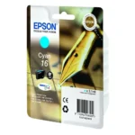 Epson 16 Γνήσιο Μελάνι Εκτυπωτή InkJet Κυανό (C13T16224010 C13T16224012)
