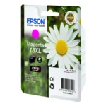 Epson 18XL Γνήσιο Μελάνι Εκτυπωτή InkJet Ματζέντα (C13T18134010 C13T18134012)