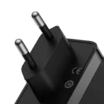 Baseus Φορτιστής Χωρίς Καλώδιο GaN με Θύρα USB-A και 2 Θύρες USB-C 140W Power Delivery Μαύρος (Gan5)