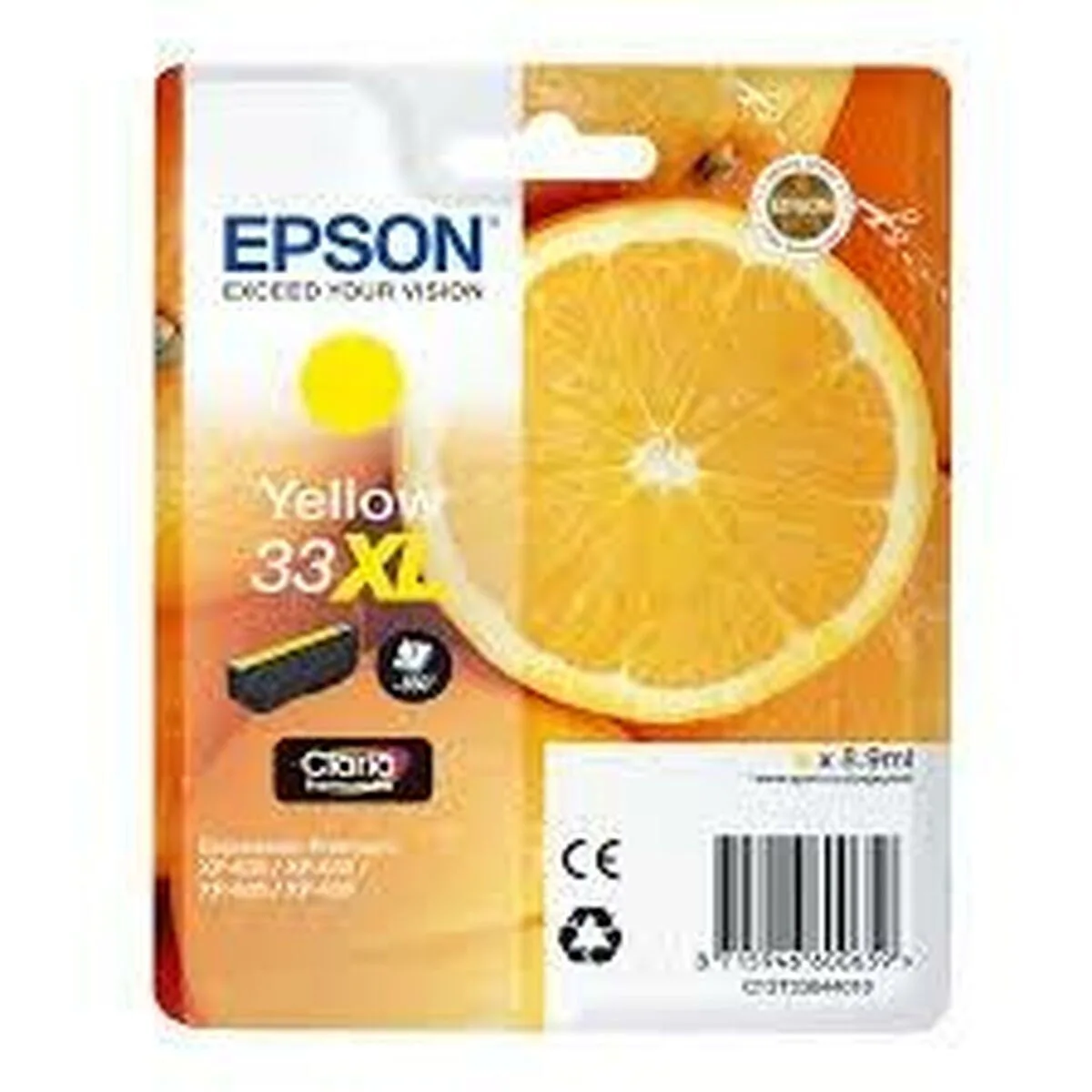 20230111145905_epson_33xl_melani_ektypoti_inkjet_kitrino_c13t33644010_c13t33644012 Epson 33XL Γνήσιο Μελάνι Εκτυπωτή InkJet Κίτρινο (C13T33644010 C13T33644012) - Image 1