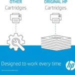 HP Γνήσιο Μελάνι Εκτυπωτή InkJet Πολλαπλό (Color) (6ZA18AE)