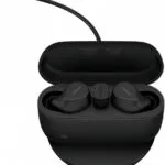 Jabra Evolve2 7 Buds - USB-C MS Bluetooth Handsfree Ακουστικά με Αντοχή στον Ιδρώτα και Θήκη Φόρτισης Μαύρα