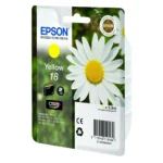 Epson 18 Γνήσιο Μελάνι Εκτυπωτή InkJet Κίτρινο (C13T18044010 C13T18044012)