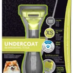 FURminator Undercoat Tool Χτένα XSmall για Μακρύτριχους Σκύλους με Ξυράφι για Απομάκρυνση Τριχών Μαύρο DLZFUMSIG0022