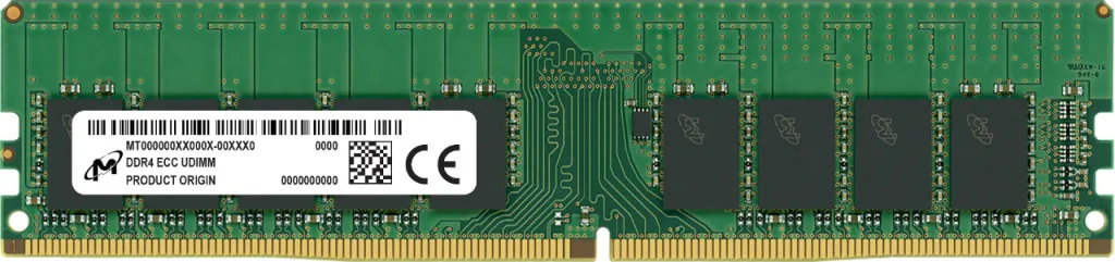 Micron DDR4 με Module 1x16GB και Ταχύτητα 3200 για Desktop MTA9ASF2G72AZ-3G2R - Image 1