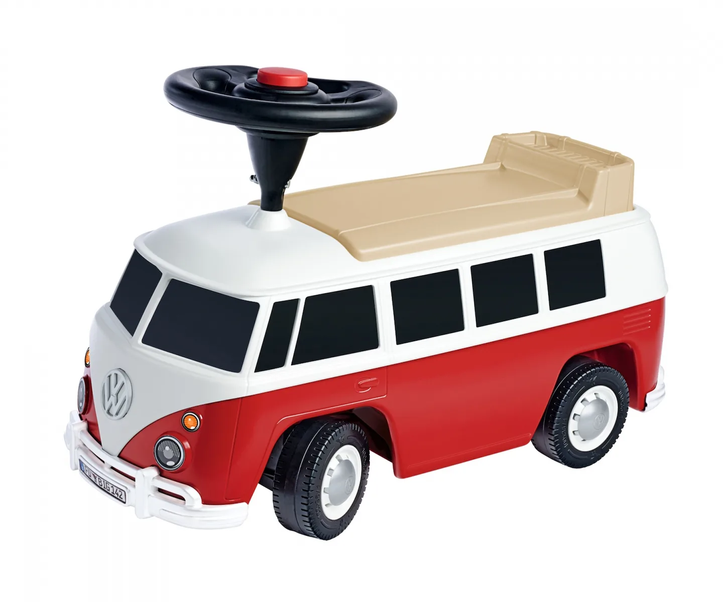 20230120095535_big_vw_t1_perpatoura_aytokinitaki_ride_on_gia_3_minon_800055320 Big VW T1 Περπατούρα Αυτοκινητάκι Ride On για 3+ Μηνών 800055320 Κόκκινη - Image 1