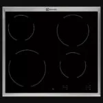 Electrolux Κεραμική Εστία με Πλαίσιο Αυτόνομη με Λειτουργία Κλειδώματος 57.6x51.6εκ. EHF16240XK