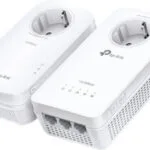 TP-LINK TL-WPA8631P KIT v1 Powerline Διπλό για Ασύρματη Σύνδεση Wi‑Fi 5 με Passthrough Πρίζα και 3 Θύρες Gigabit Ethernet