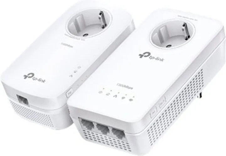 20230120153544_tp_link_tl_wpa8631p_kit_v1_powerline_diplo_gia_asyrmati_syndesi_wi_fi_5_me_passthrough_priza_kai_3_thyres_gigabit_ethernet TP-LINK TL-WPA8631P KIT v1 Powerline Διπλό για Ασύρματη Σύνδεση Wi‑Fi 5 με Passthrough Πρίζα και 3 Θύρες Gigabit Ethernet - Image 1