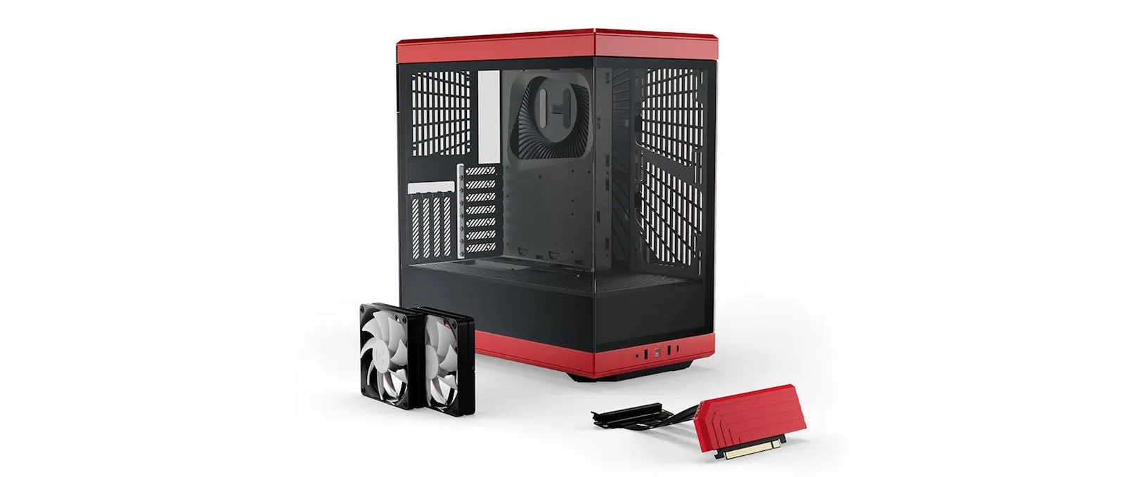 20230120163009_e972cc15 HYTE Y40 Gaming Midi Tower Κουτί Υπολογιστή με Πλαϊνό Παράθυρο Κόκκινο - Image 1