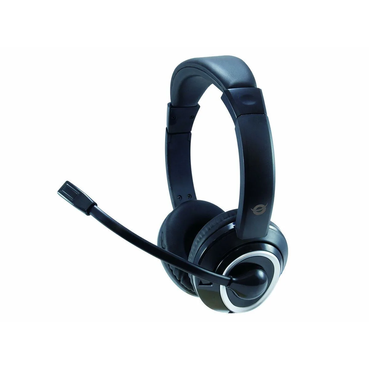 Conceptronic POLONA02BA On Ear Multimedia Ακουστικά με μικροφωνο και σύνδεση 3.5mm Jack - Image 1