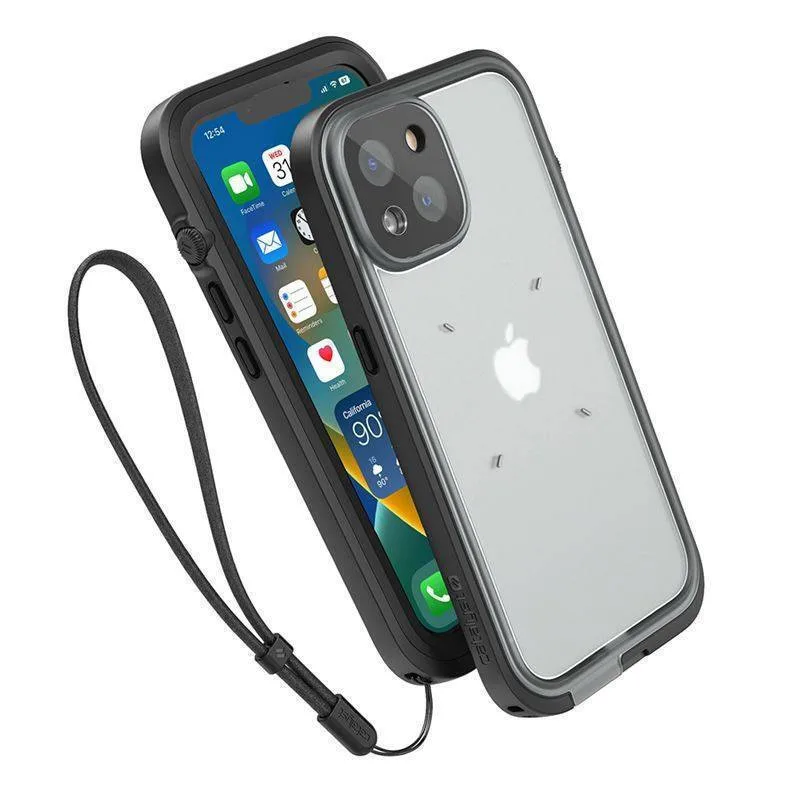 Catalyst Total Protection 360 Full Cover Πλαστικό 2mm Αδιάβροχο Μαύρο (iPhone 14) CATIPHO14BLKM - Image 1