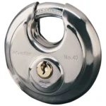 Master Lock Ατσάλινο Λουκέτο Δίσκος με Κλειδί 70mm 40EURD