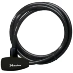 Master Lock 8154EURD Κλειδαριά Ποδηλάτου Κουλούρα με Κλειδί Μαύρη
