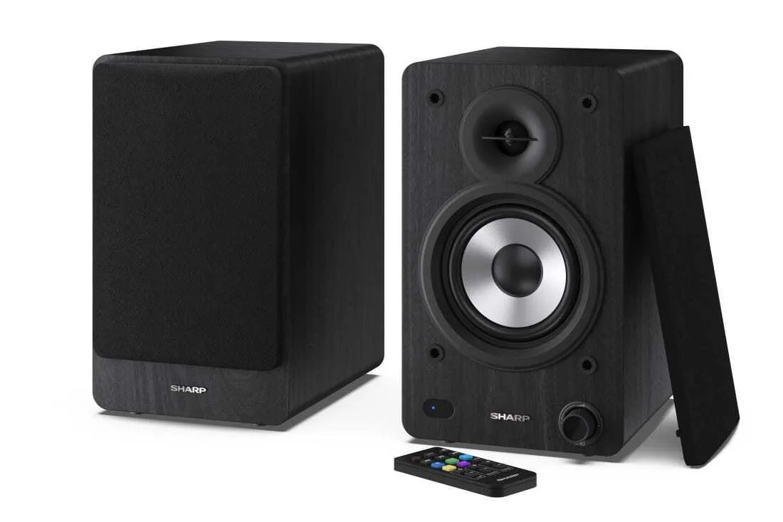 20230124115553_5534ca1f Sharp CP-SS30 Αυτοενισχυόμενο Ηχείο με Bluetooth 60W (Τεμάχιο) Μαύρο - Image 1