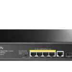 Cudy GS1005PTS1 Unmanaged L2 PoE+ Switch με 5 Θύρες Gigabit (1Gbps) Ethernet και 1 SFP Θύρα