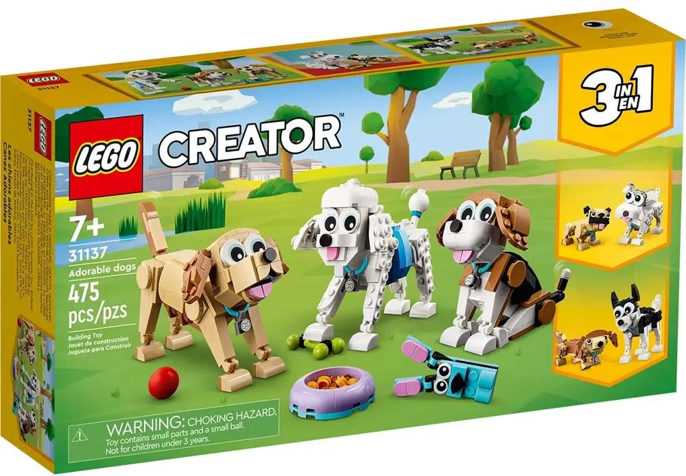 LEGO Creator Adorable Dogs για 7+ Ετών 31137 - Image 1