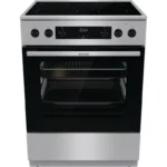 Gorenje GECS6C70XPA Κουζίνα 71lt με Κεραμικές Εστίες Π60εκ. Inox