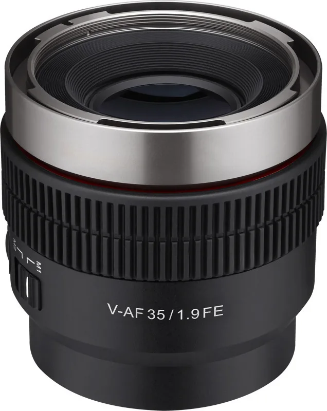 Samyang Full Frame Φωτογραφικός Φακός V-AF 35mm F/1.9 FE Σταθερός για Sony E Mount Μαύρος - Image 1