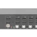 Digitus DS-12882 KVM Switch 4 Port Dual Display 4K