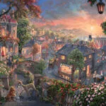 Puzzle Lady and the Tramp 2D 1000 Κομμάτια 59490