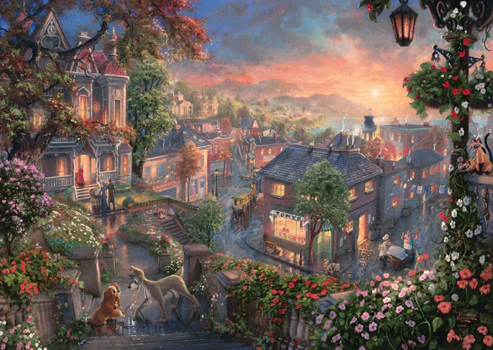 20230127155751_cda4fdcc Puzzle Lady and the Tramp 2D 1000 Κομμάτια 59490 - Image 1