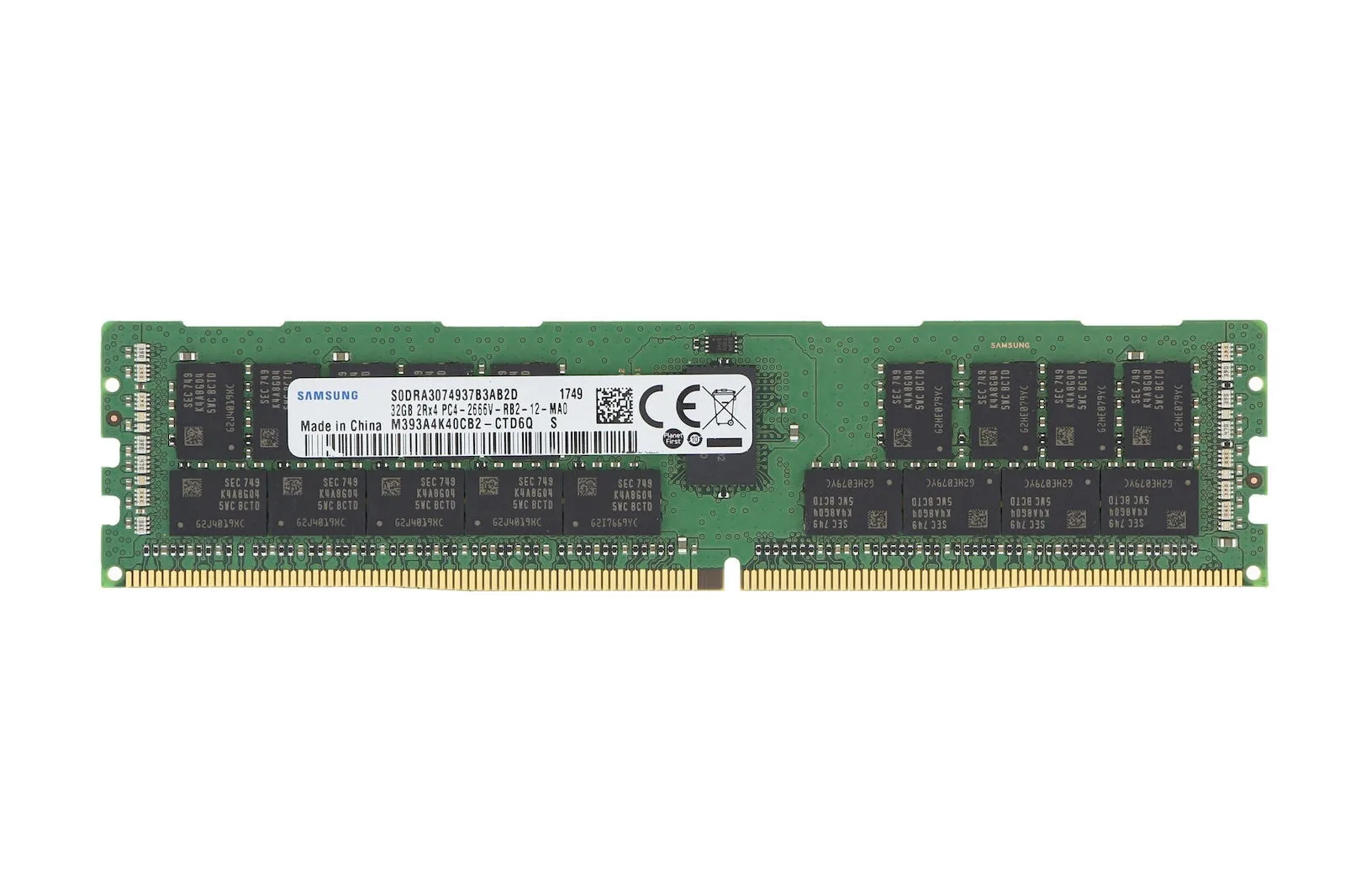 20230130164653_samsung_32gb_ddr4_ram_me_tachytita_2666_gia_server_m393a4k40cb2_ctd Samsung DDR4 με Module 1x32GB και Ταχύτητα 2666 για Server M393A4K40CB2-CTD - Image 1