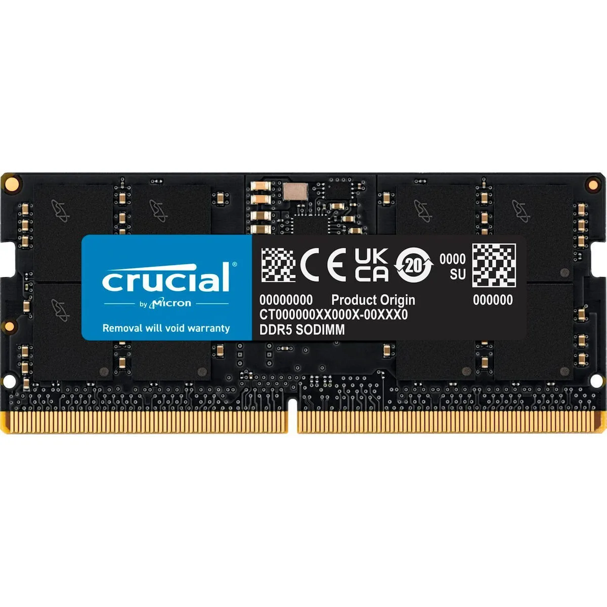 Crucial DDR5 με Module 1x16GB και Ταχύτητα 5600 για Laptop CT16G56C46S5 - Image 1