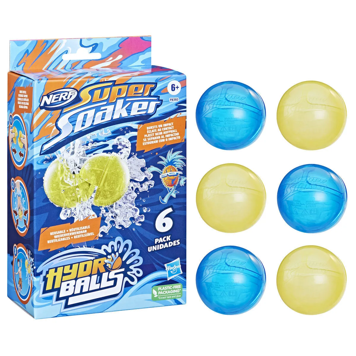 20230131104618_a7cf74b2 Nerf Σφαίρες Hydro Balls Super Soaker για 6+ Ετών F6393 - Image 1