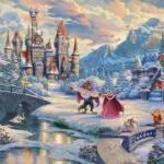 Puzzle Disney Beauty and the Beast‘s Winter Enchantment 2D 1000 Κομμάτια 59671