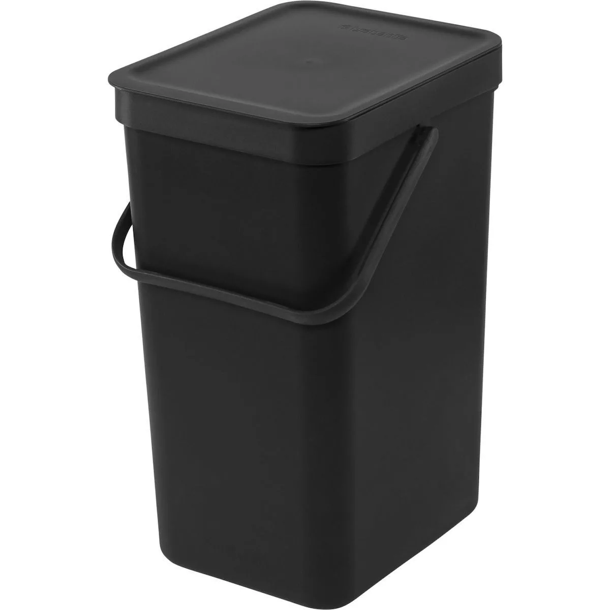 Brabantia Sort & Go Κάδος Απορριμμάτων Πλαστικός Dark Grey 16lt 109966 - Image 1