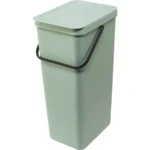 Brabantia Sort & Go Κάδος Απορριμμάτων Πλαστικός Jade Green 40lt 212826