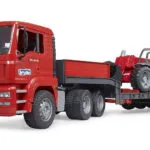 Bruder Trailer and Manitou Telehandler Φορτηγό 1:16 για 3+ Ετών