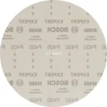 Bosch Expert M480 Φύλλο Λείανσης Έκκεντρου Τριβείου K400 225x225mm Σετ 25τμχ 2608900715