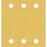 Bosch C470 Φύλλο Λείανσης Παλμικού Τριβείου K120 με 6 Τρύπες 107x115mm Σετ 10τμχ 2608900893