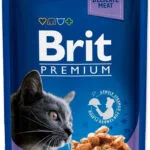 Brit Family Plate Υγρή Τροφή για Γάτες σε Φακελάκι με Βοδινό, Γαλοπούλα, Κοτόπουλο, Σολομό και Τσιπούρα χωρίς Γλουτένη 12x100gr 299022