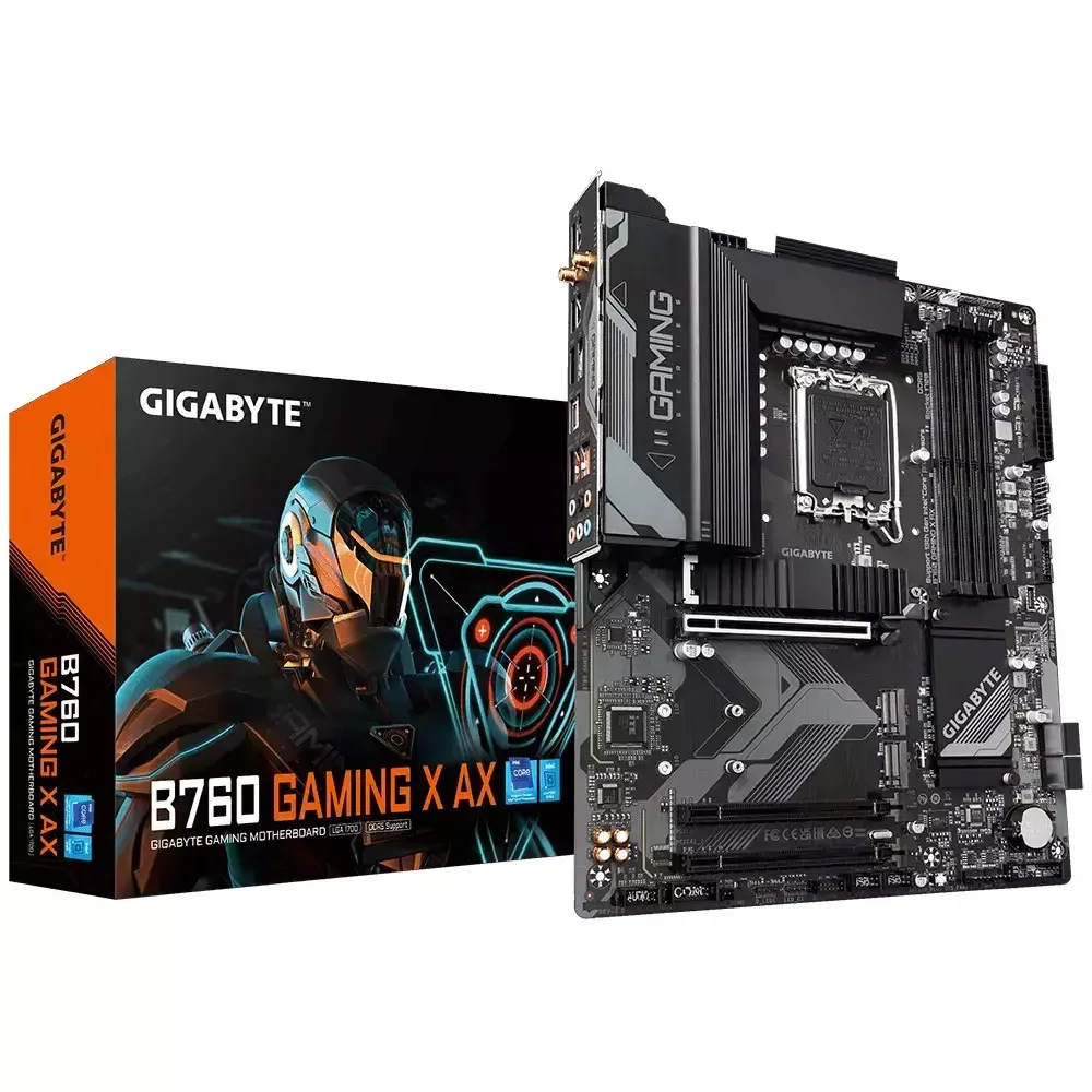Gigabyte B760 Gaming X AX rev. 1.0 Wi-Fi Motherboard ATX με Intel 1700 Socket - Image 1