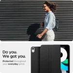 Spigen Urban Fit Folio Flip Cover Μαύρο (iPad 2022 10.9'')