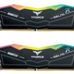 TeamGroup Delta RGB DDR5 32GB RAM με 2x16GB Modules και Ταχύτητα 6000 για Desktop FF3D532G6000HC30DC01