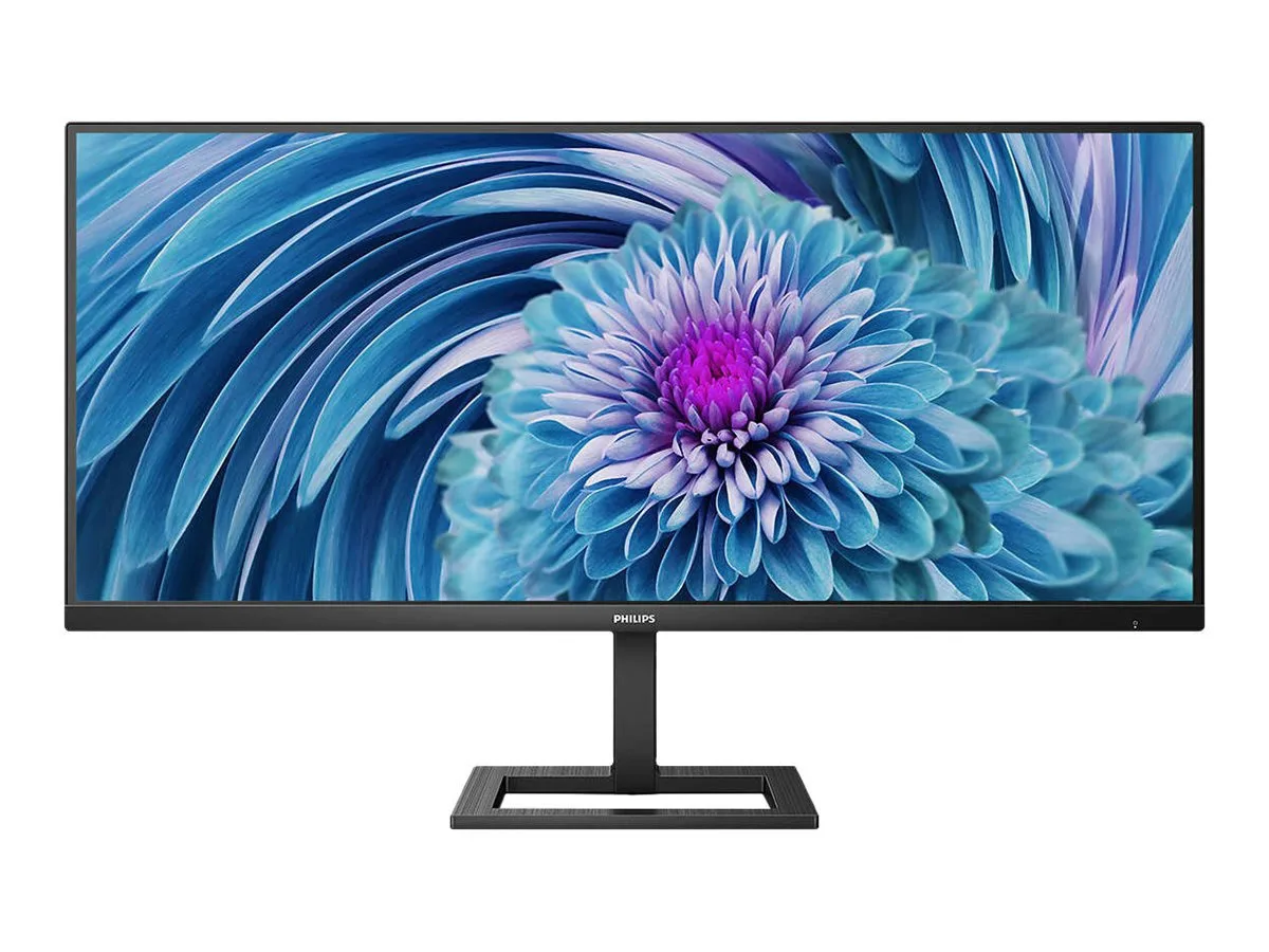 Philips E Line 346E2LAE Ultrawide VA Monitor 34" 3440x1400 με Χρόνο Απόκρισης 4ms GTG - Image 1